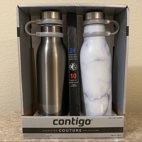 Contigo Other - 2 Contigo Vacuum Insulated Stainless Steel Bottles